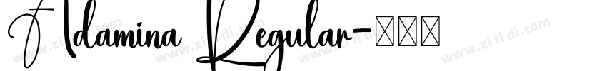 Adamina Regular字体转换